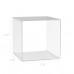 FixtureDisplays® 4-sided Clear Plexiglass Acrylic Transparent 12